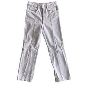 Maje Perry Purple Straight Leg High Rise Jeans Size 25